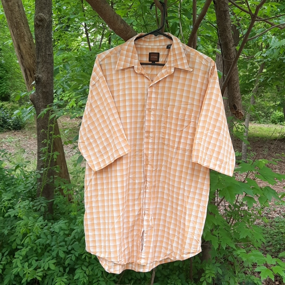ZANZARA orange 100% cotton short sleeve